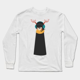 Deer Girl Long Sleeve T-Shirt